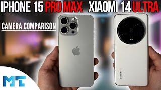 Xiaomi 14 Ultra vs iPhone 15 Pro Max Camera Comparison! iPhone Defeated?