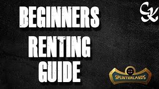 Splinterlands Renting Guide