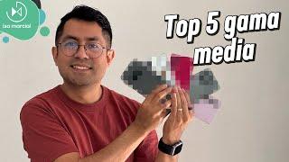 Top 5 de mejores celulares de gama media