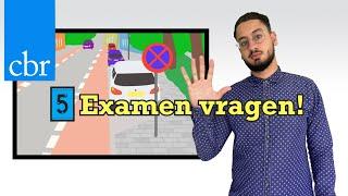 5 CBR theorie examen vragen! (2021)