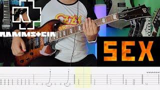 Rammstein - Sex |Guitar Cover| |Tab|