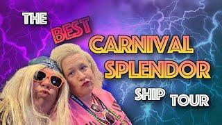 BEST Carnival Splendor Ship Tour- June 2024