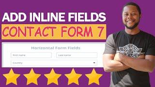 Contact Form 7 Inline Fields || How to Create Side by Side Fields in the Contact Form 7