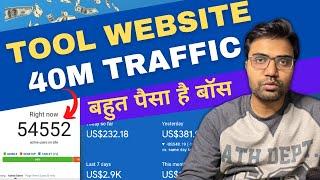 40 Million Traffic Tool Website | Static Vs Dynamic Tool Site | Micro Niche Vs Multi Niche Tool Site