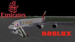 ROBLOX|| Emirates Airlines FIRST CLASS Review