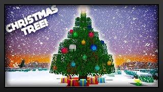 Minecraft - How To Make A Christmas Tree!