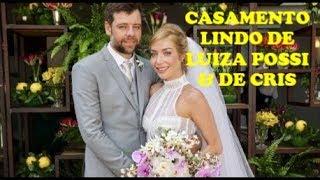 O Casamento emocionante de Luiza Possi com o diretor Cris Gomes.