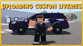 How to Upload your own Custom Liveries in Emergency Response Liberty County Roblox