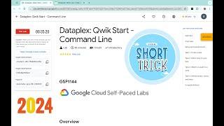 [2024] Dataplex: Qwik Start - Command Line || #qwiklabs || #GSP1144 [With Explanation️] @quick_lab