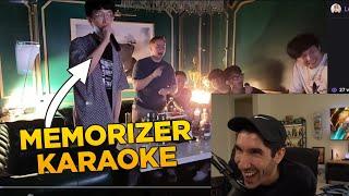 Stoopzz Reacts to Memorizer's Karaoke Skills...