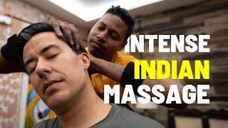 Barber Vikram's FIERCE ASMR Indian Head Massage to SLEEP to   Nagpur!