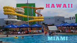 Waterpark Miami Hawaii. Slides for adults. Almaty - 1 Minute Story NS