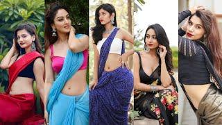 New Hot Saree Instagram Reels | New Saree Reels | New Tiktok Video | New Moj Video | Hot Reels