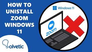 How to Uninstall Zoom Windows 11  EASY and FAST