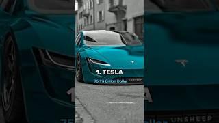 Top 10 Most Valuable Car Brands in the World || Editing Zone || #shorts #trending #newvideo