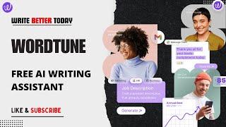 Transform Your Thoughts into Written Words with Wordtune | Wordtune Demo