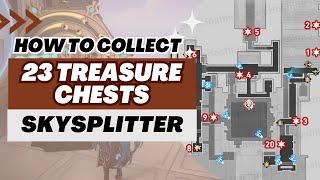 【Honkai: Star Rail】All 23 Treasure Chests in Skysplitter (Xianzhou Luofu)