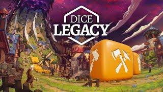 Dice Legacy 2023 PS5 Gameplay - Roguelite Colony Builder Survival Game Based On Rolling Dice!