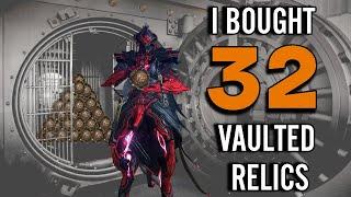 I bought 32 VAULTED relics and cracked them... Was it worth it?