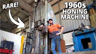 Our RARE 1960s Delapena Vertical Honing Machine tour | Workshop Machinery