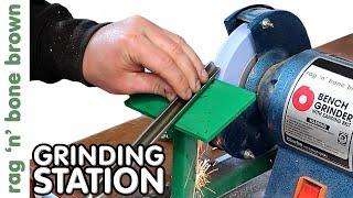 Grinding Station - Sharpening Woodturning Tools, Chisels & Cutting Irons