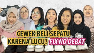 SEPATU CEWEK KRONIKEL WORTH IT ⁉️  - EXPERIMENT TANYA SEPATU #sepatulokal #sepatucewek