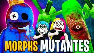 RAINBOW FRIENDS MUTANTES NAS BACKROOMS ! ROBLOX Morphs - EP 19 ( Alec GO! )