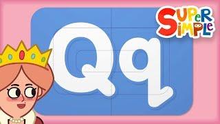 Learn Letter Q | ​​Turn & Learn ABCs |  Super Simple ABCs