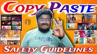 Basic Knowledge For Copy Paste Work  ll Copy Paste And Serial Work Safety Guidelines 