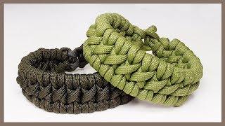 Paracord Bracelet: "T rex" Bracelet Design Without Buckle