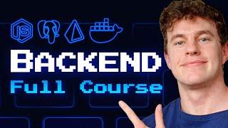 Backend Full Course | NodeJS ExpressJS PostgreSQL Prisma & Docker