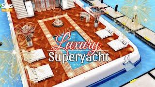 LUXURY SUPER YACHT ️|Sims Freeplay