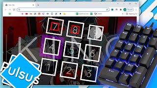 A browser NUMPAD rhythm game?? | Pulsus