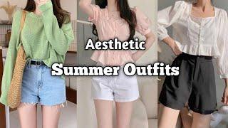 Summer Outfits Ideas | Aesthetic| Korean Outfits Ideas
