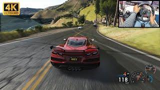 Chevrolet Corvette C8 Z06 | Assetto Corsa | California Highway | Steering Wheel