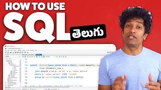 Learn SQL and Analyze Data - Complete Telugu Tutorial with Sample Queries