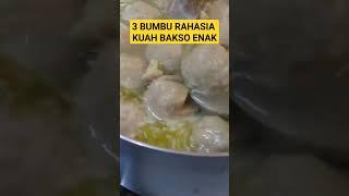 RESEP KUAH BAKSO ENAK DAN GURIH ##resepkuahbakso #kuahbakso #kuahbaksoenak #lastriasitungkir #short