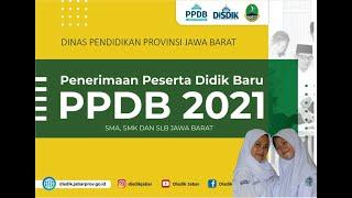 Juknis PPDB 2021 Jawa Barat