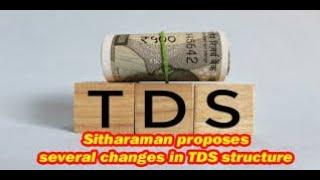 TDS Rate changed in Budget 2024 | New TDS Rates from 1 Oct 2024