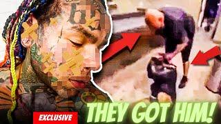 Rapper 6ix9ine BRUTALLY BEATEN In LA Fitness *Full Video* - Attacker Responds!