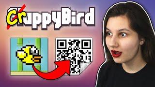 How I Fit the Whole Flappy Bird Game into a QR code - 2 KB Only 