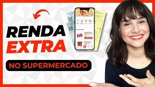 APP DE RENDA EXTRA te DÁ DINHEIRO DE VOLTA em COMPRAS de QUALQUER SUPERMERCADO (Até 25% de Cashback)