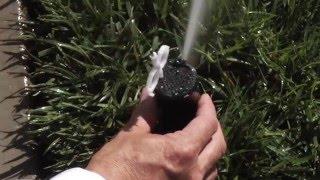 Hunter PGP - PGJ - SRM Rotor Sprinklers - How to adjust Arc and Radius