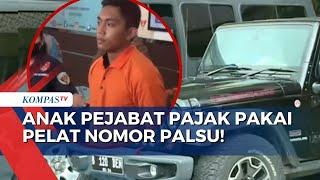 Terungkap! Mobil Rubicon Milik Anak Pejabat Pajak  Gunakan Pelat Nomor Palsu