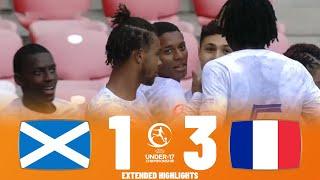 France vs Scotland | Highlights | U17 European Championship 17-05-2023