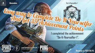 Easy way to Complete Do It Yourselfer (Gun Craft ) Achievement| Get 35 Achievement points