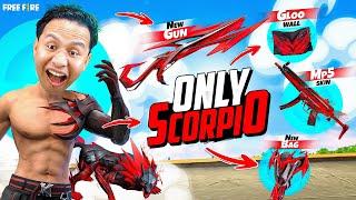 Free Fire But Only Scorpio Challenge in Solo Vs SquadTonde Gamer