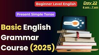 Learn BASIC ENGLISH GRAMMAR (Present Simple Tense) Like a Pro in 2025