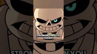 Which STRONGER THAN YOU VARIANT Song Is Your Favorite? #undertale #strongerthanyou #sans #chara