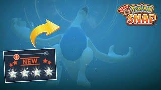 HOW TO FIND LUGIA in New Pokemon Snap and get a 4 STAR PHOTO (Seafloor Roar task)